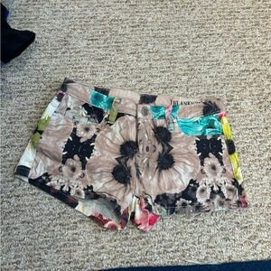 Blank NYC Floral Women's Shorts - Multicolor